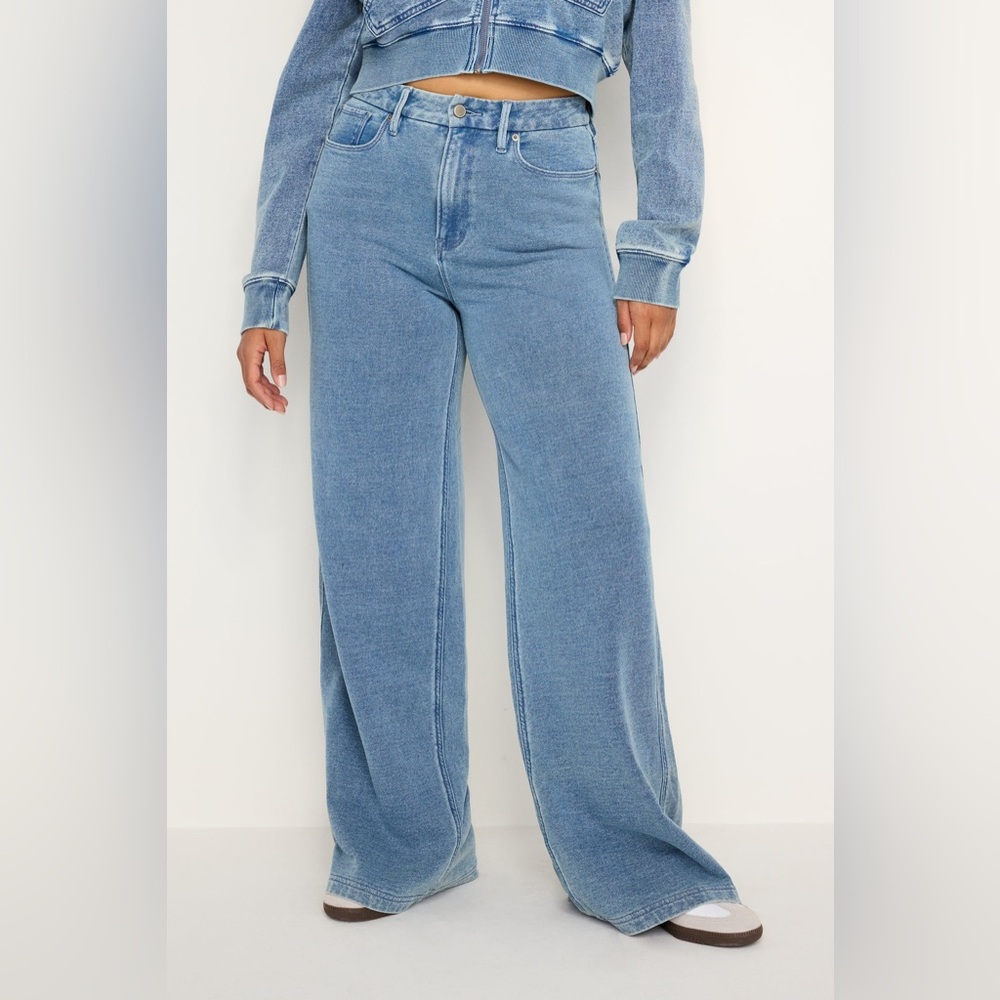 Good American sweatpant jeans